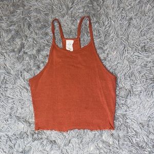 Tillys Womens Halter Crop Top